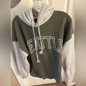 Seattle Block Colored Hoodie